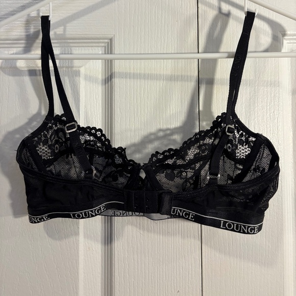 Lounge Black Lace Bra - Picture 2 of 3